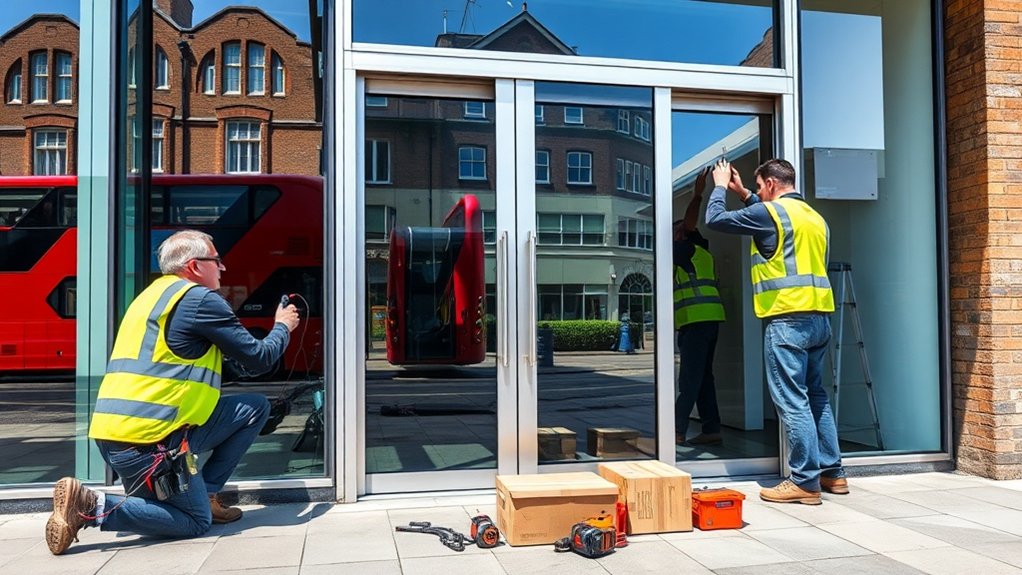 Automatic Door Installation Mayfair