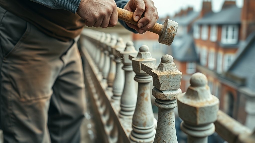 Balustrade Repair Mayfair