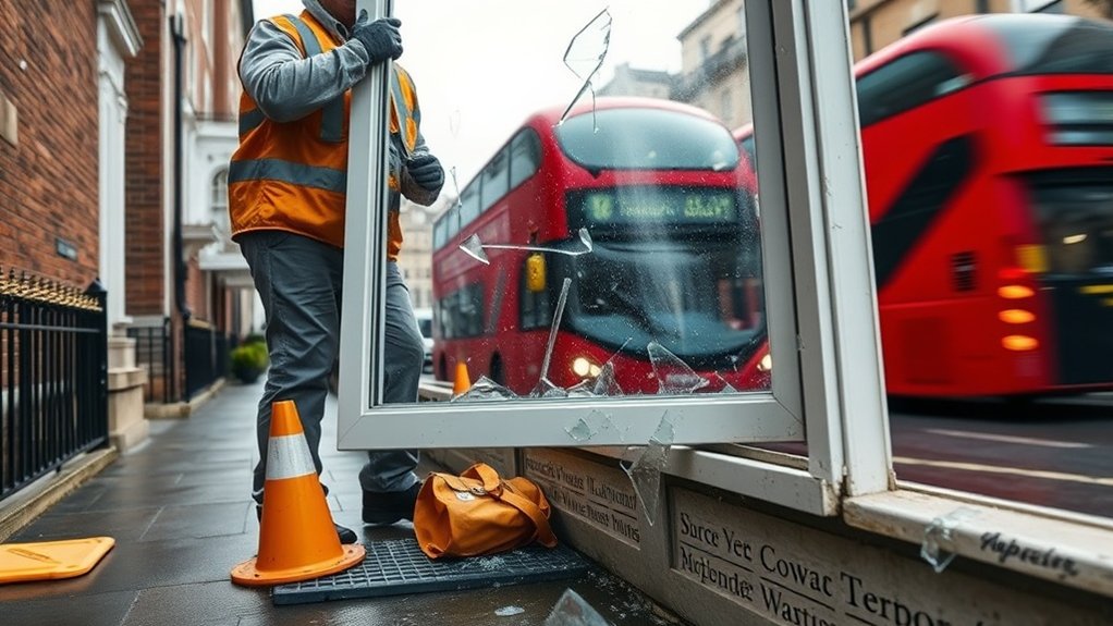 Broken Glass Replacement Mayfair