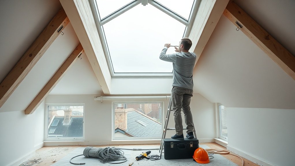 Electric Skylight Installation Mayfair