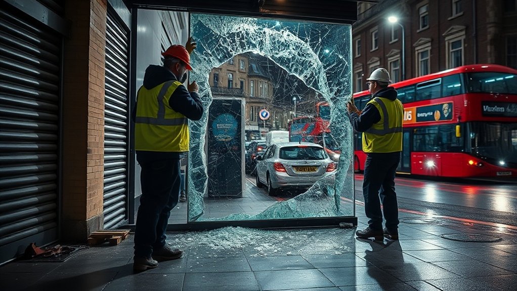 Emergency Shop Front Repair Mayfair