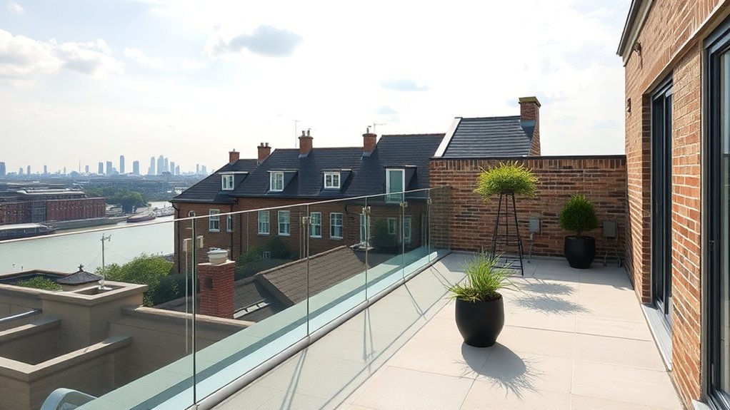 Frameless Glass Balustrades Mayfair