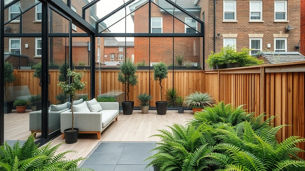 Garden Room Glazing Mayfair