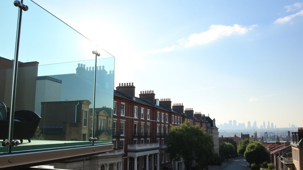 Glass Balustrades & Balconies Mayfair