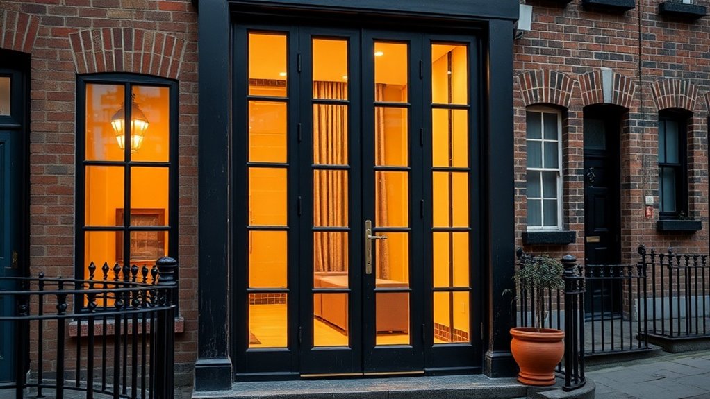 Glass Panel Doors Mayfair