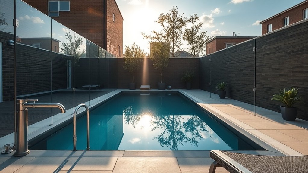 Pool Glass Fencing Mayfair