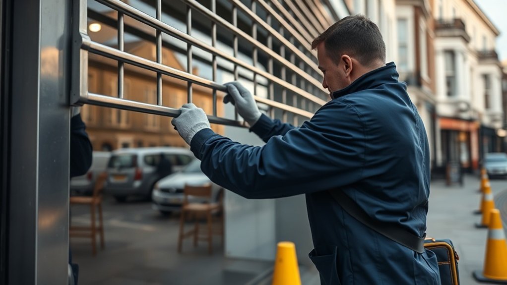 Security Grille Installation Mayfair