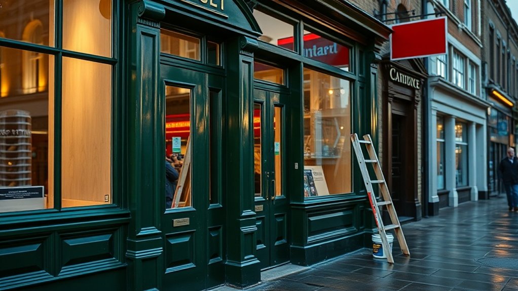 Shop Front Repair Mayfair