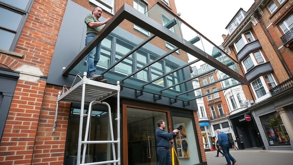 Shopfront Canopy Mayfair