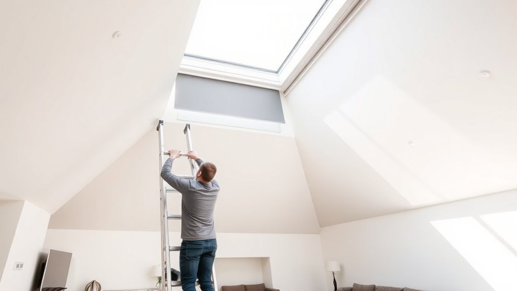 Skylight Blinds Installation Mayfair