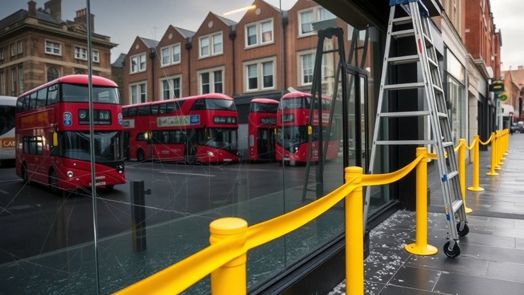 Vandalism Glass Repair Mayfair