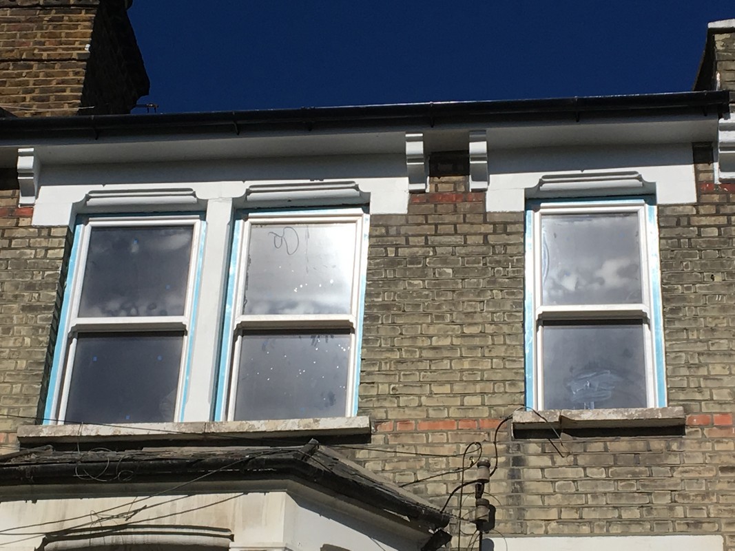 New uPVC sash windows fitted on Victorian terrace in Mayfair